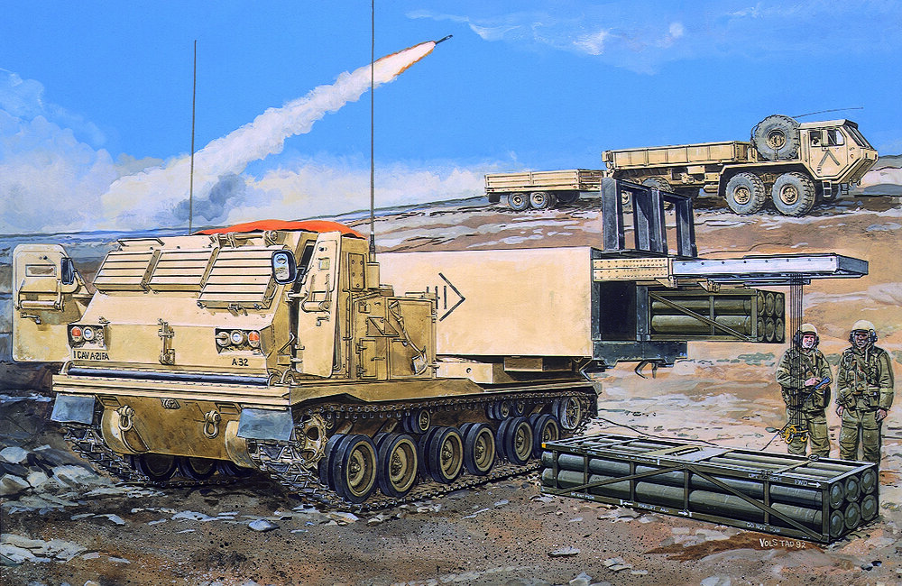 M270 MLRS W/M26 Rocket Pods