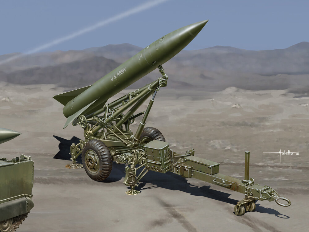 MGM-52 Lance Missile w/Launcher
