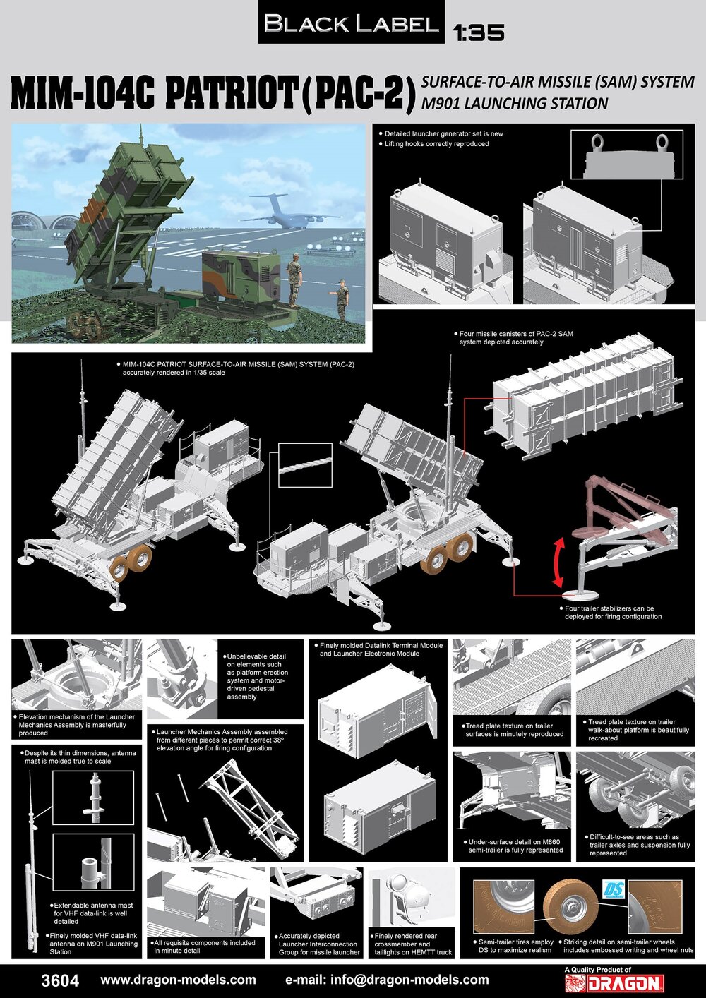 MIM-104C Patriot Surface-to-Air missile