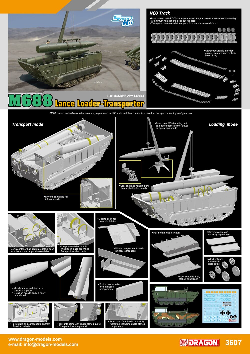 M688 Lance Loader Transporter