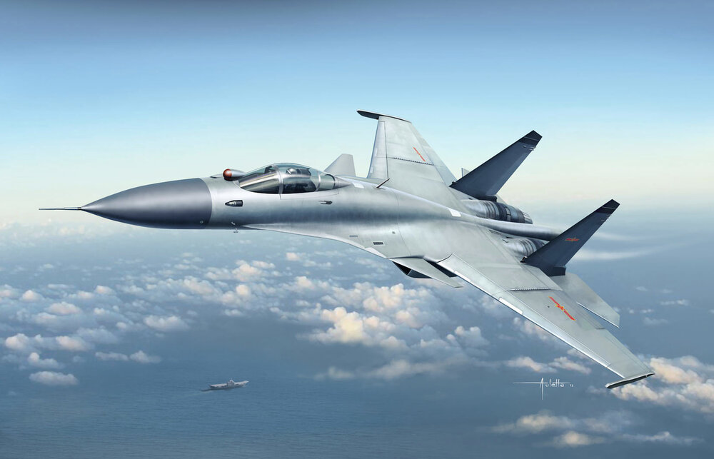 PLA J-15 Flying shark navy fighter