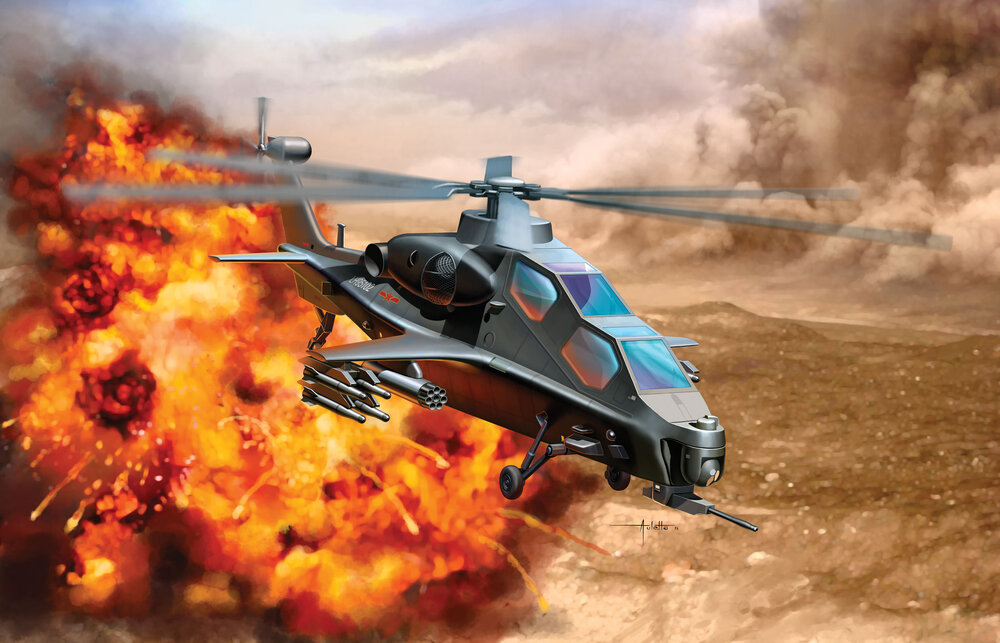 PLA WZ-10 Attack helicopter