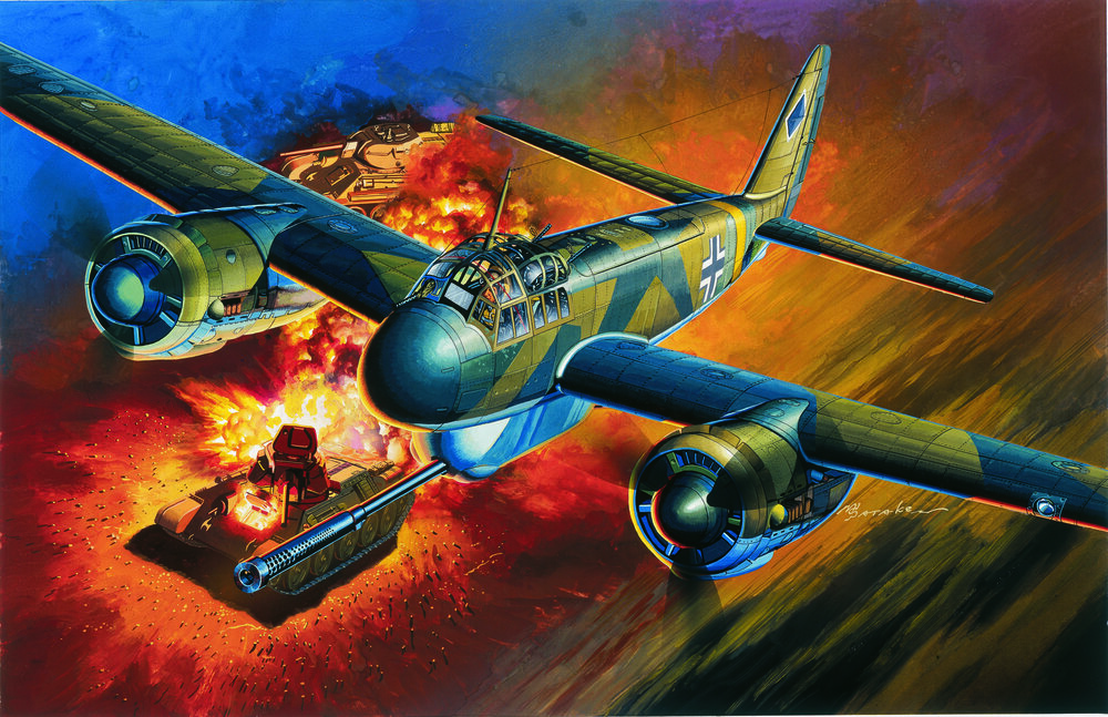 Ju88P-1 W/75Mm Pak 40