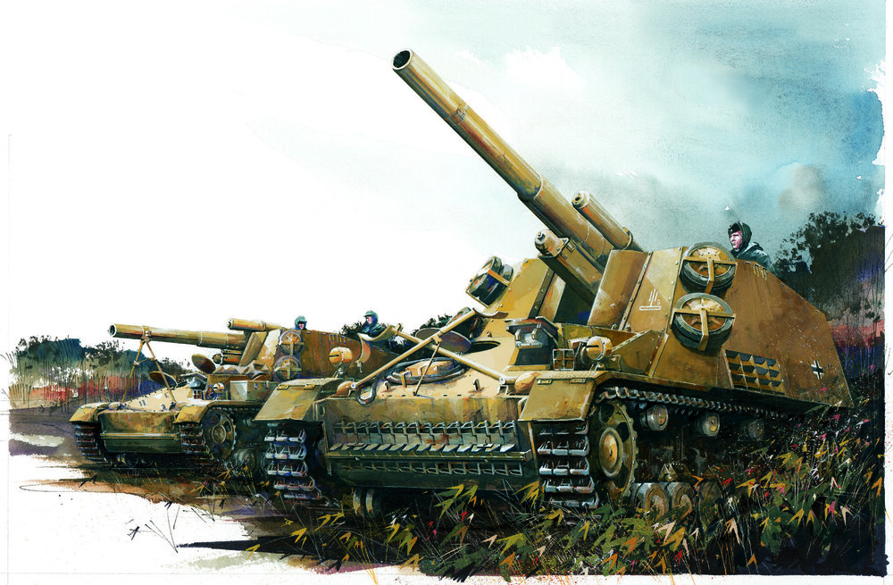 Sd.Kfz.165 Hummel (Initial Production)