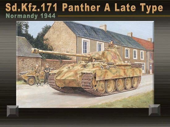 Sd.Kfz.171 Panter A late type, Normandy 1944