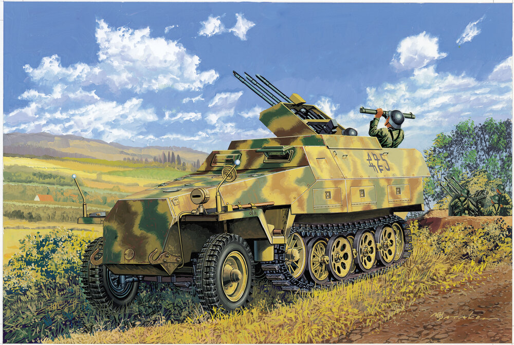 Sd.kfz 251/21 ausf. D Drilling MG151