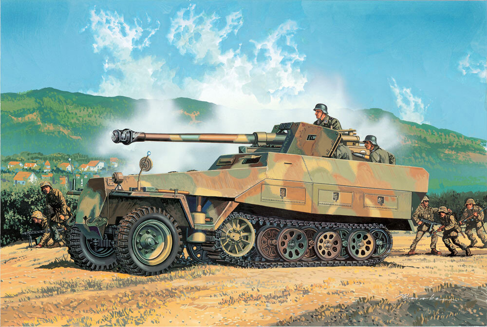 Sd.Kfz.251/22 Ausf.D 7.5cm Pak 40