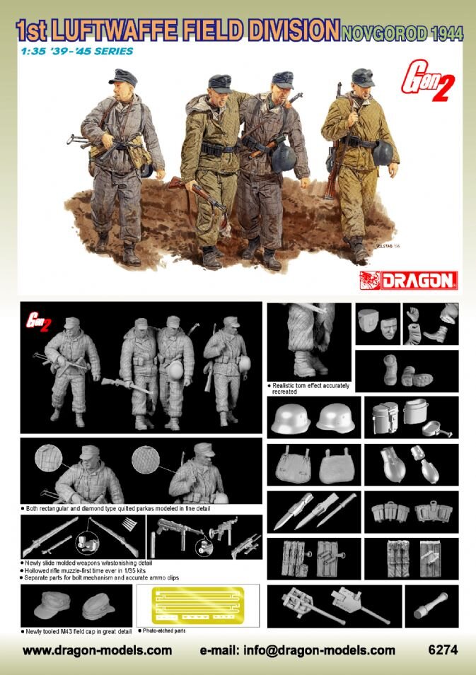 1stLuftwaffeField Div.Novgorod '44