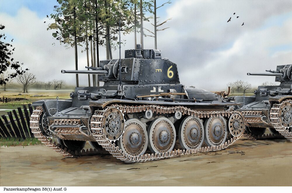 Pz.Kpfw.38(T) Ausf.G W/Interior