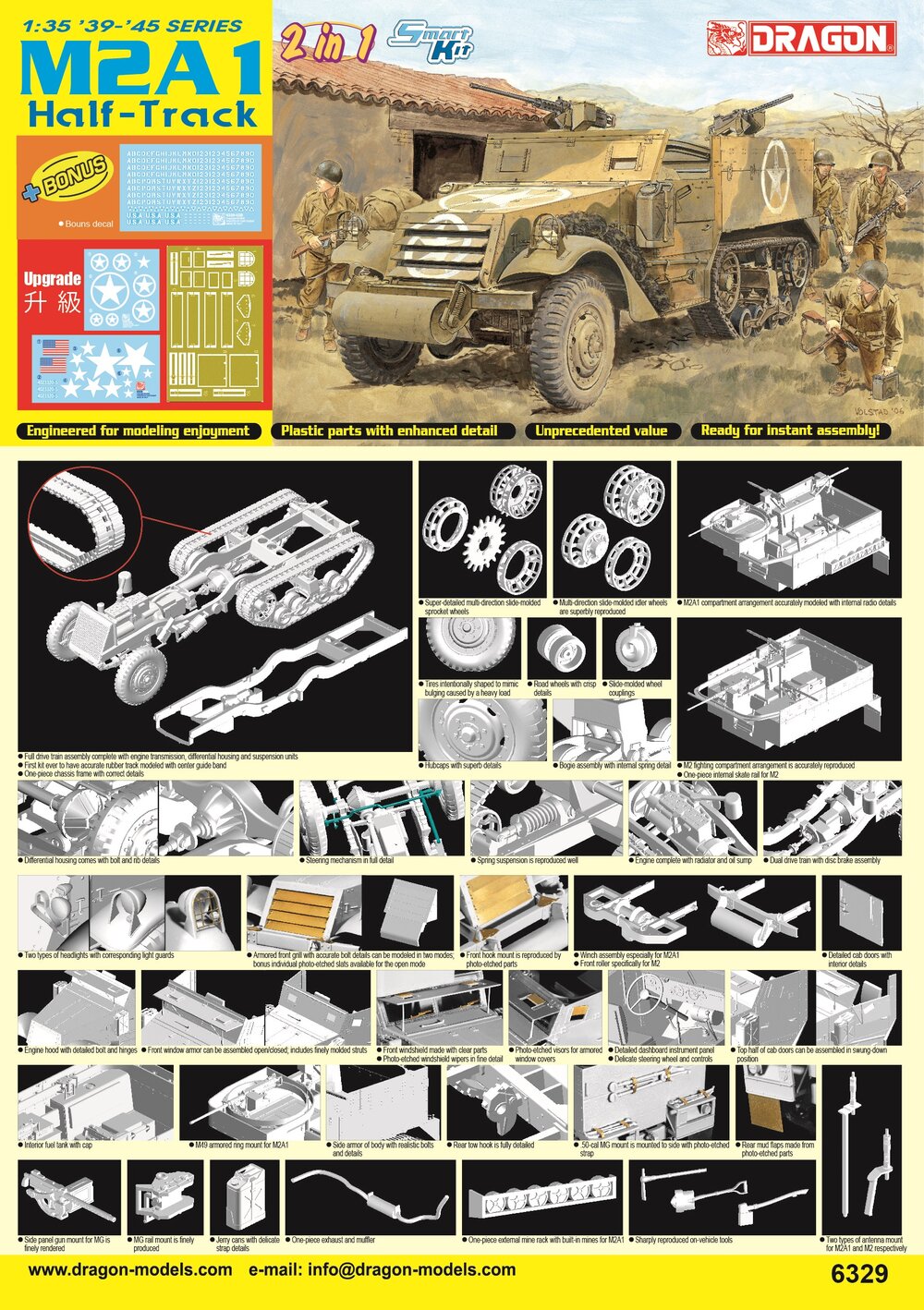 M2 HALF-TRACK (2 IN 1) (SMART KIT)