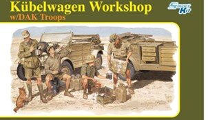 Kubelwagen Workshop w/DAK Troops