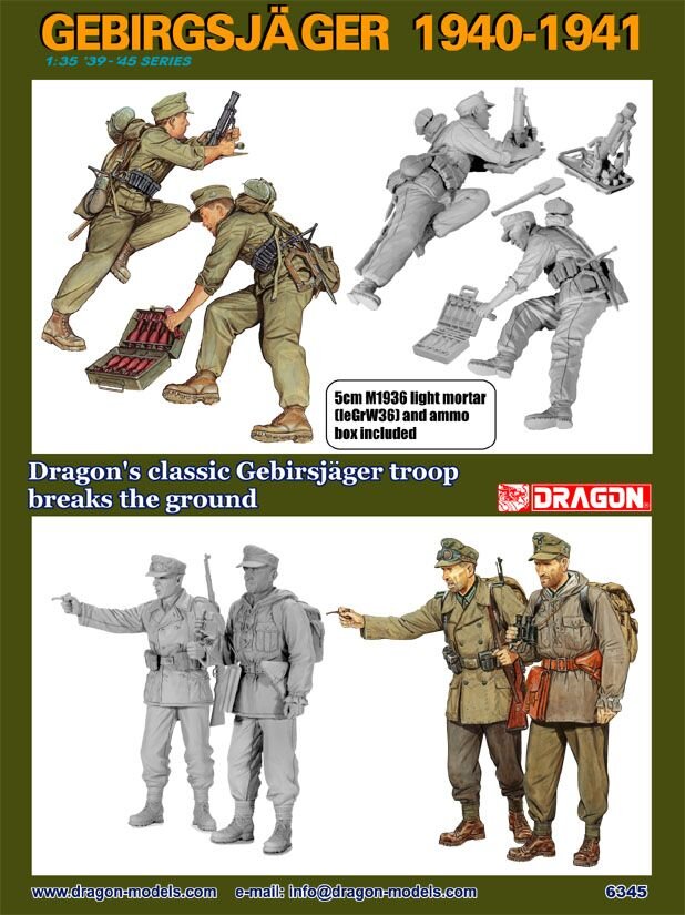 GEBIRGSJÄGER 1940-1941