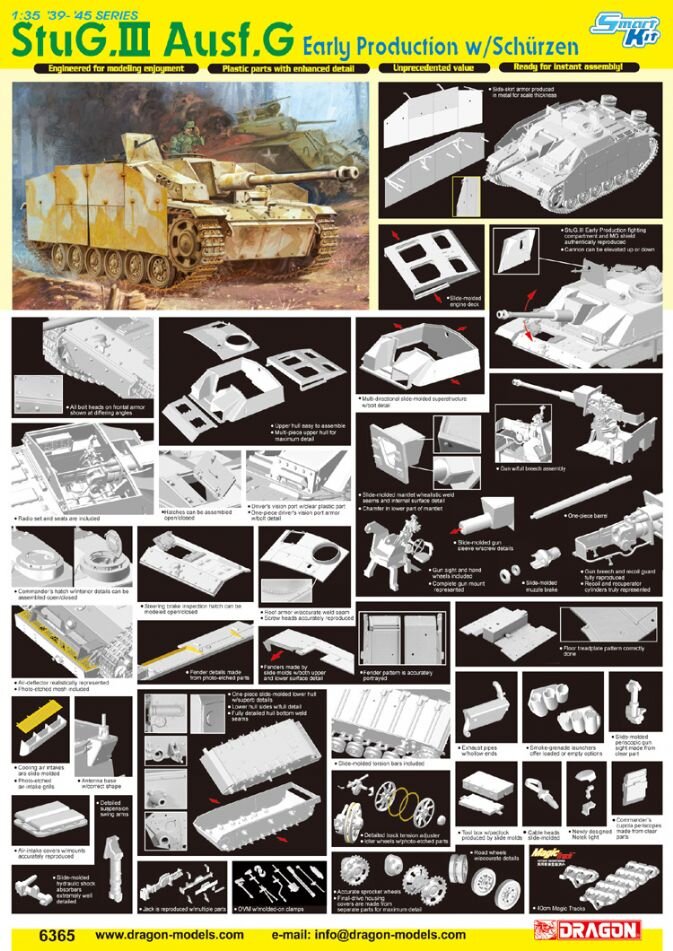StuG.III Ausf.G,EarlyProd,sw/Schurzel