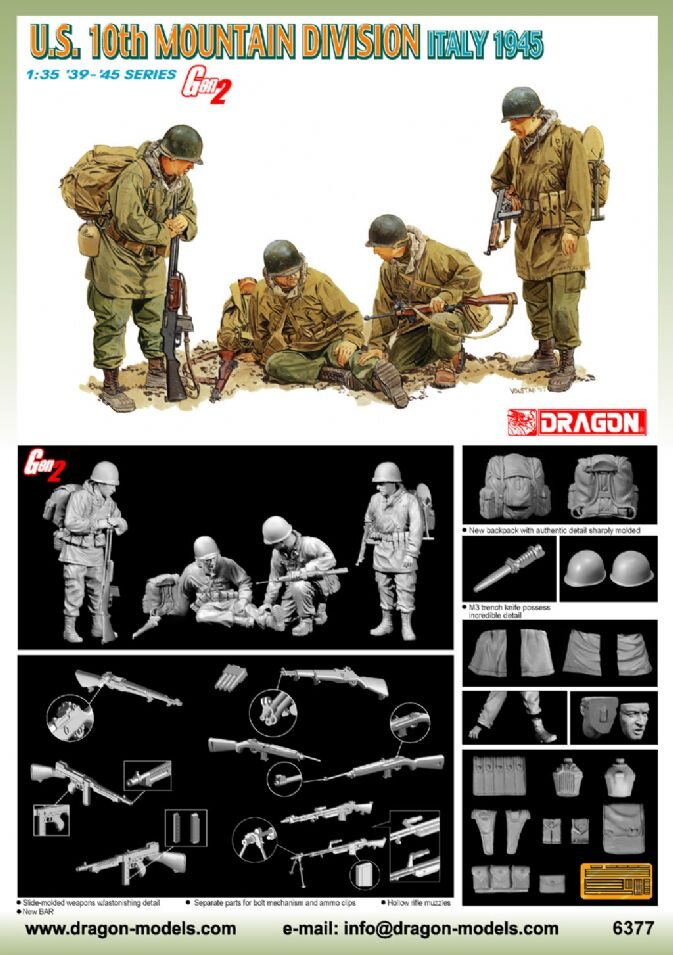 10Th Mountain Division Italy 1945