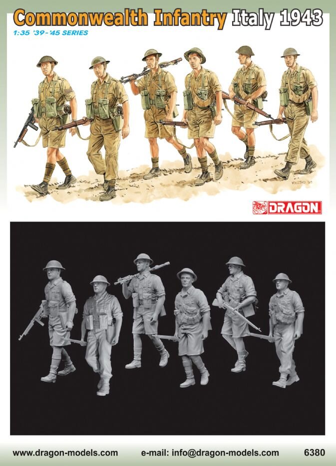 Commonwealth Infantery Italy 43