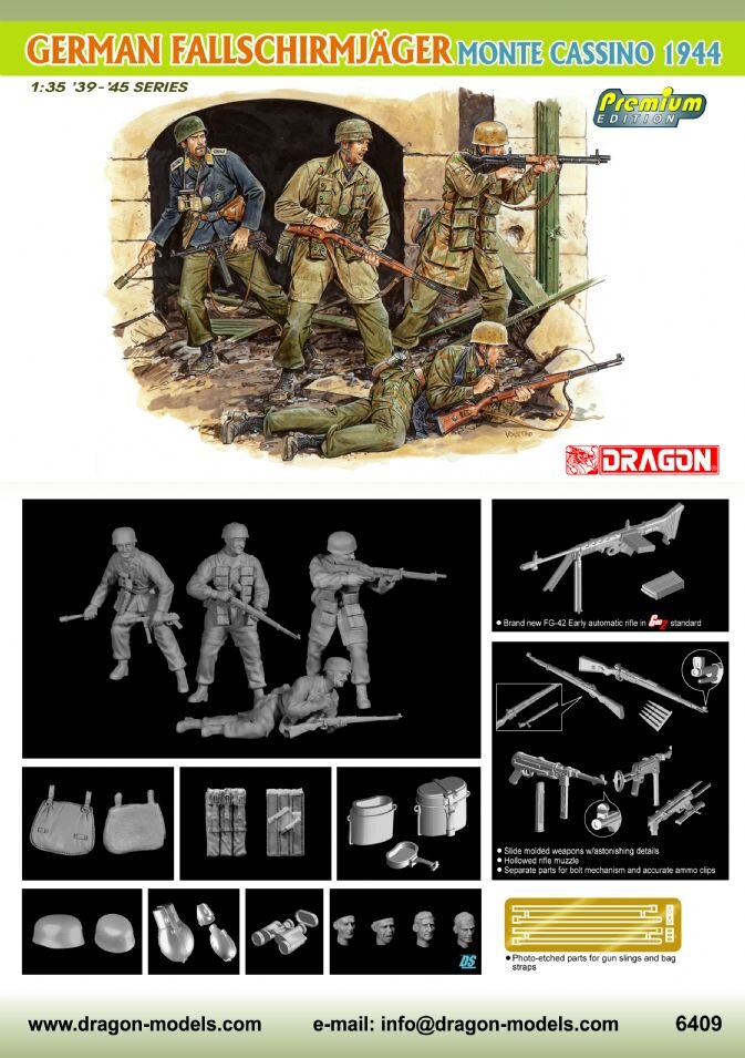GERMAN FALLSCHIRMJÄGER (MONTE CASSINO 1944) (PREMIUM)