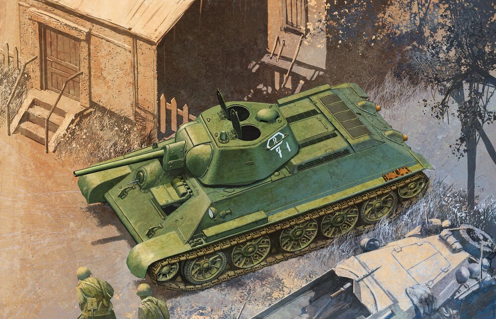 T/34-76 mofrl ´42 Hexagonal