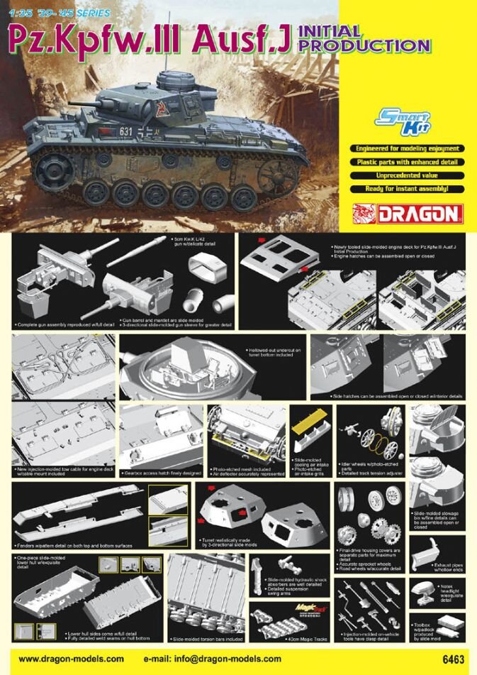 Pz.Kpfw. III Ausf.J (Smart Kit)