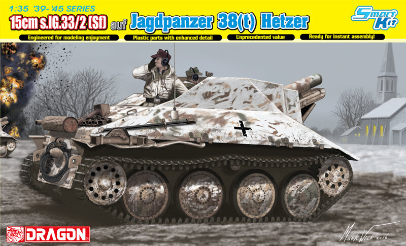 15cm s.IG.33/2(Sf) auf Jagdpanzer 38(t)Hetzer