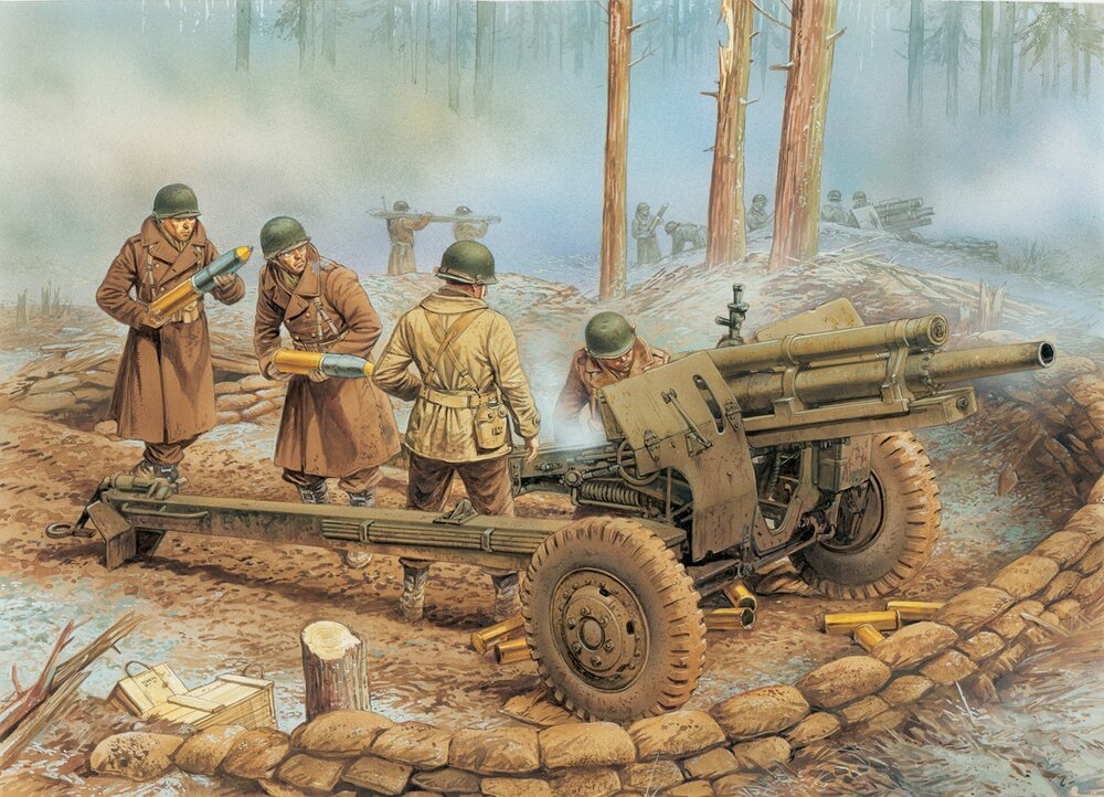 105mm HOWITZER M2A1 & CARRIAGE M2A1 (SMART KIT)