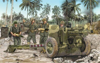 105mm Howitzer M2A1 & CARRIAGE M2A2