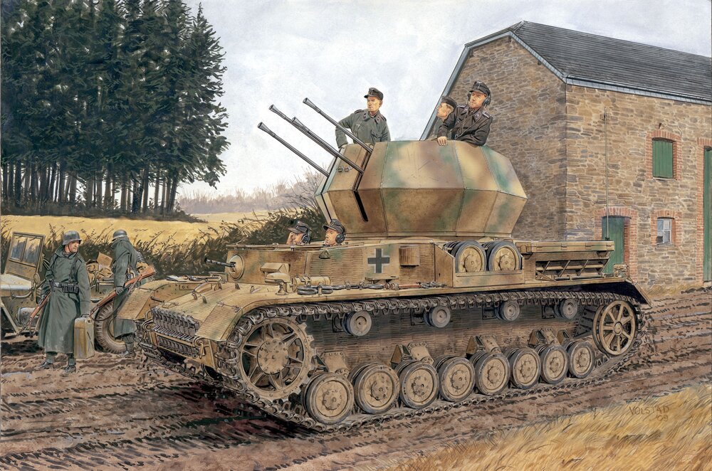 Sd.Kfz.161/4 Flakpanzer IV ''Wirbelwind'' (Smart Kit