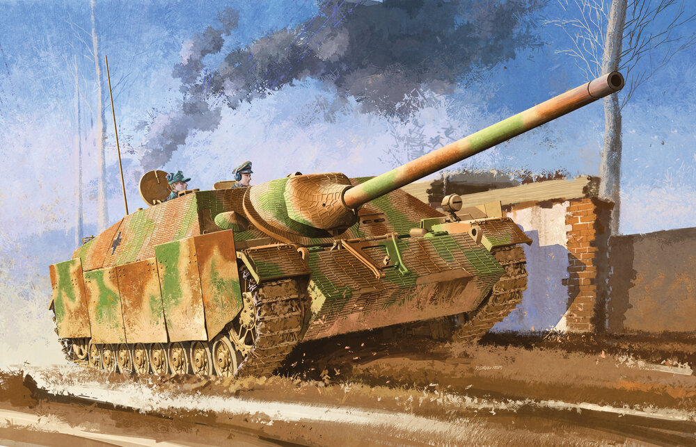 Jagdpanzer IV L/70(V) aug 1944 production w/Zimmerit