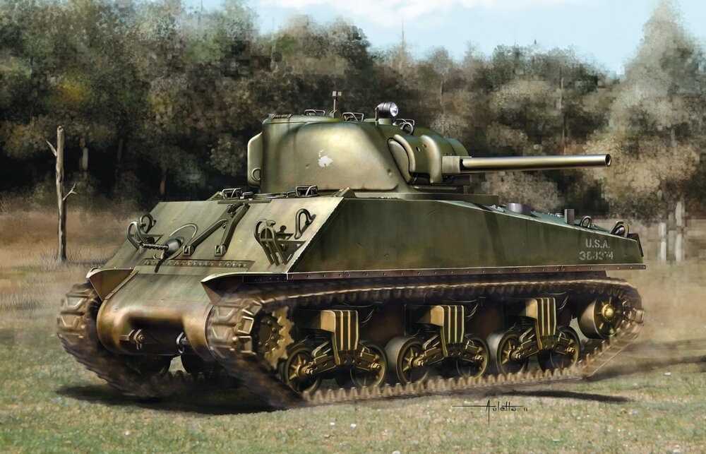 1/35 M4A3(75)W ETO (2024 ed.)