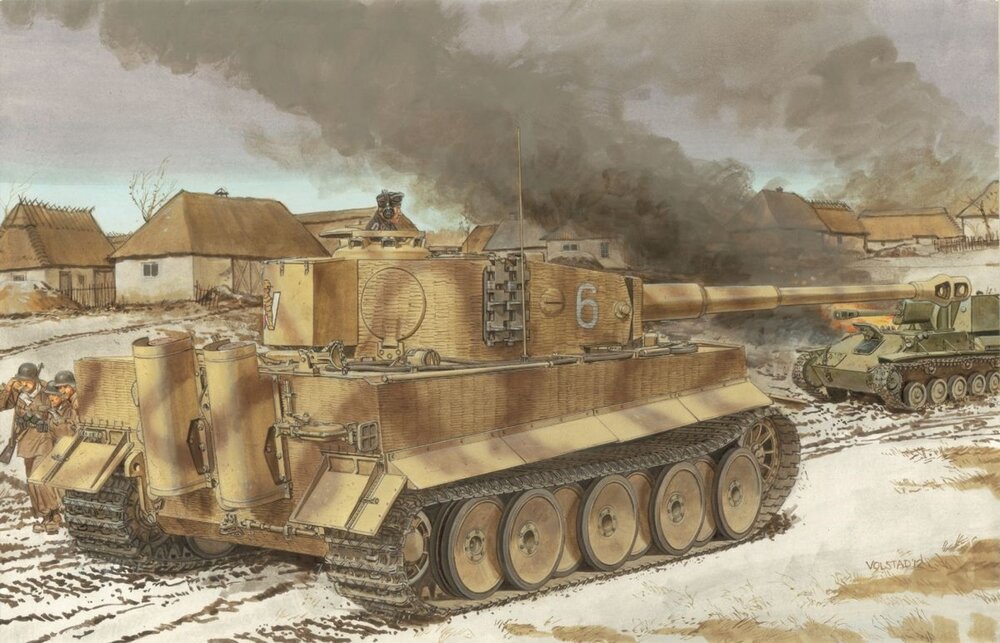 Tiger I Mid Production w/Zimmerit