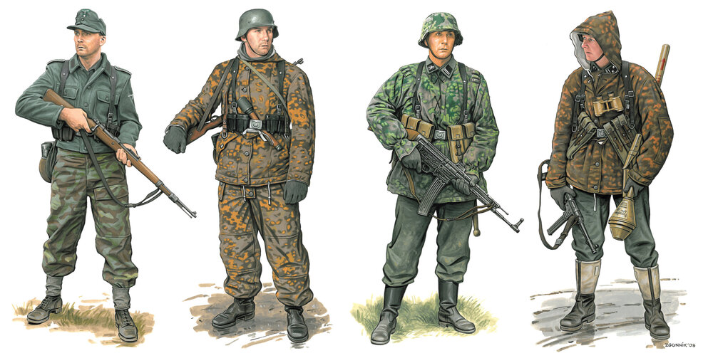 German Waffen Grenadiers 1944-45