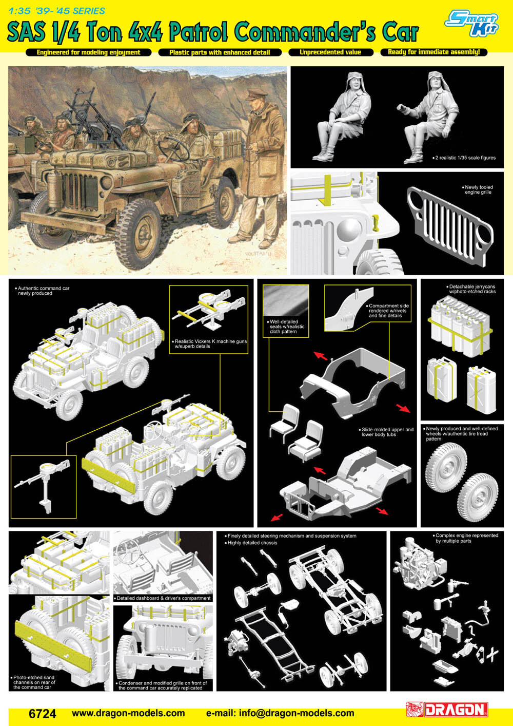 SAS 1/4-Ton 4x4 Patrol commander's car