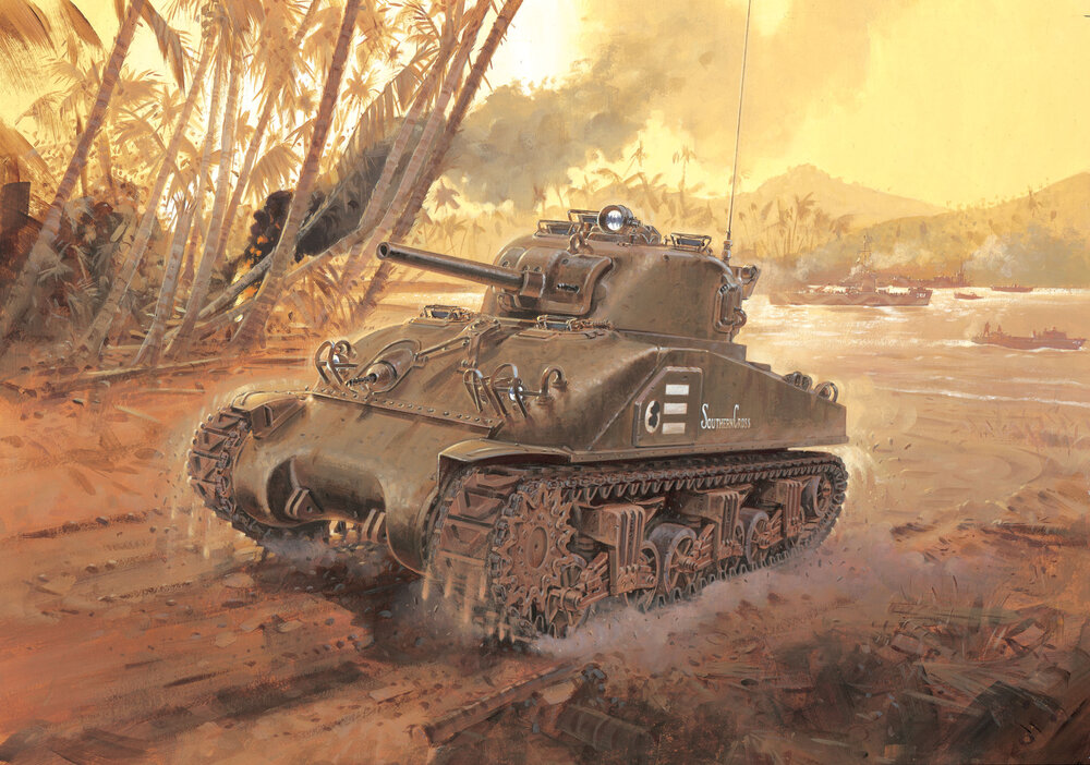 M4 Sherman ″composite Hull″ PTO w/ magic tracks