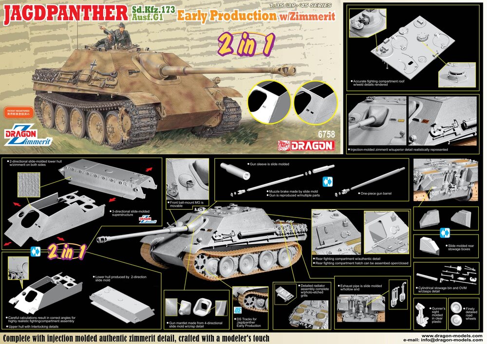 Jagdpanther Early Prod. (2 in 1)