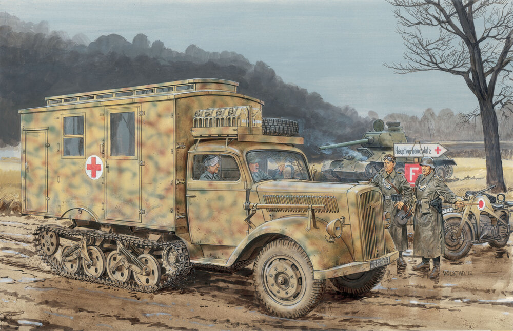 Sd.Kfz.3 Maultier ambulance (smart kit)
