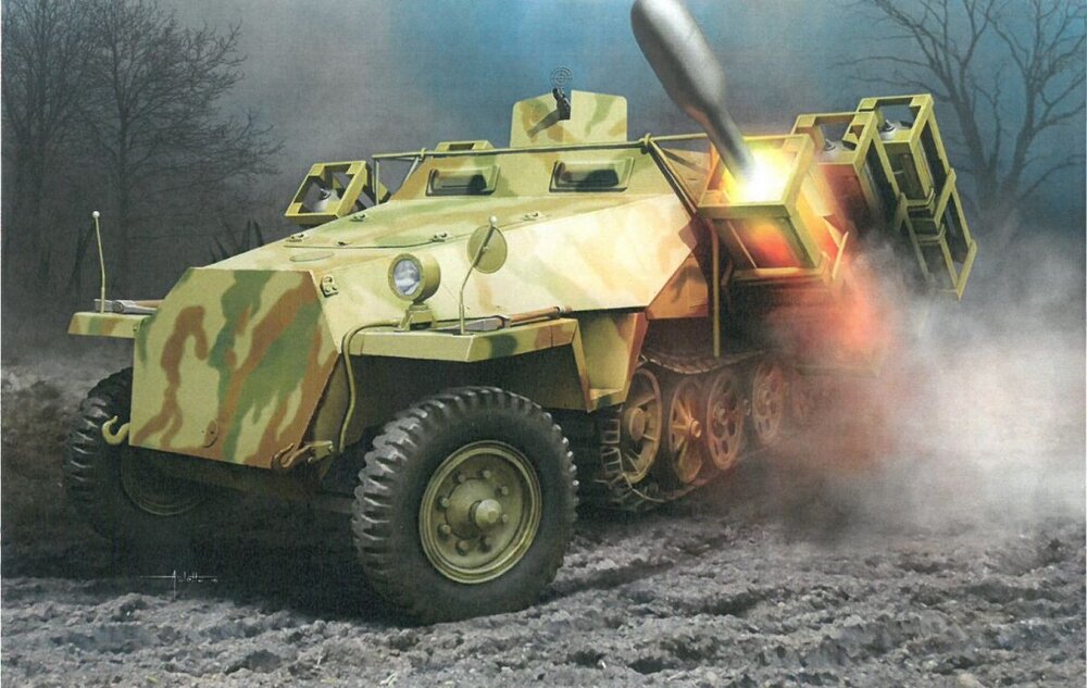 Sd.Kfz.251 Ausf.D w/28/32cm Wurfrahmen 40