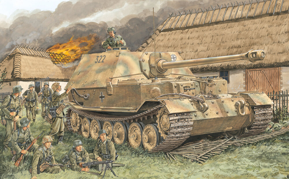 Sd.Kfz.185 Elefant (2 in 1)
