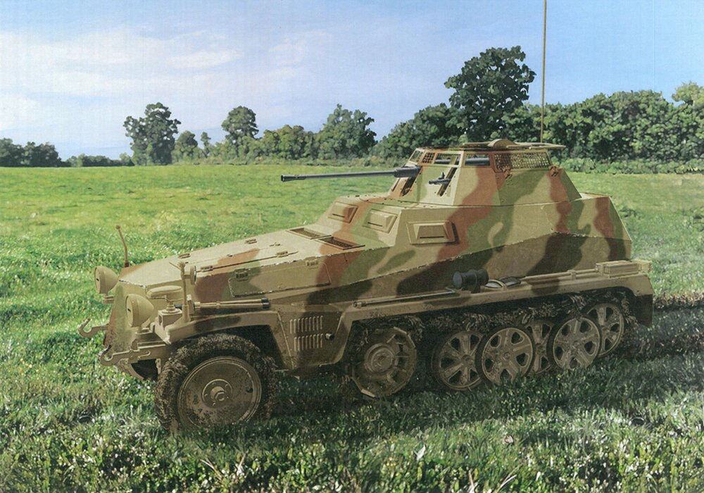 Sd.Kfz.250/4 Ausf.A, Leichter Truppenluftschutzpanzer. (1)