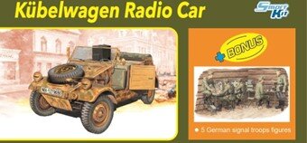 Kubelwagen Radio Car w/ German Signal troops