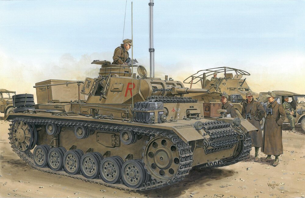 DAK Pz. Bef.Wg.III Ausf.H (Smart kit)