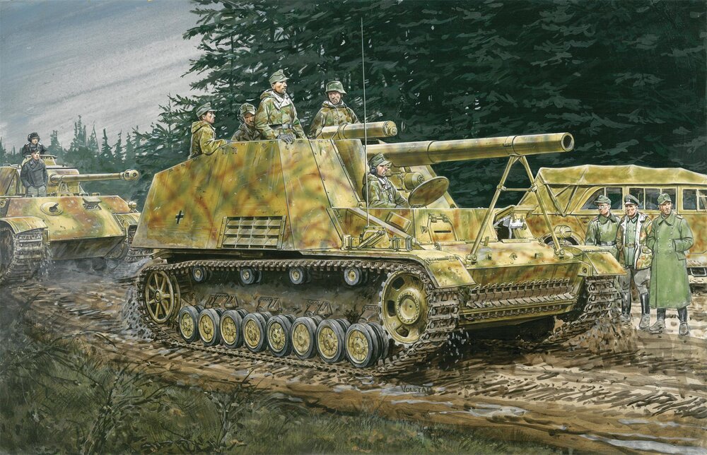 Sd.Kfz.165 Hummel Early/Late Prod.