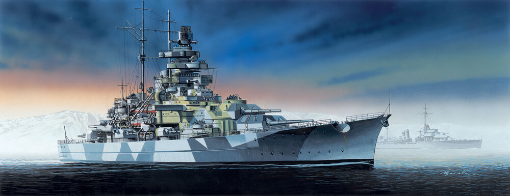 1/700 German Battleship Tirpitz (Premium Edition)