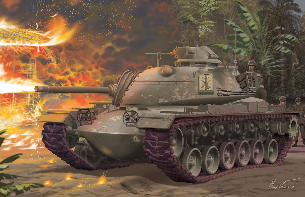 M67 Flametrower Tank