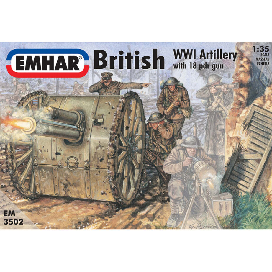 BRITISH ARTILLERY WWI1:35