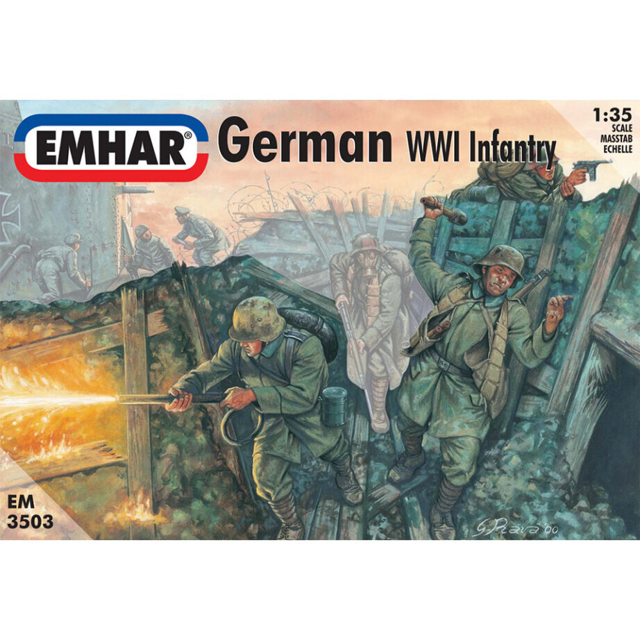 GERMAN INFANTRY WWI 1:35
