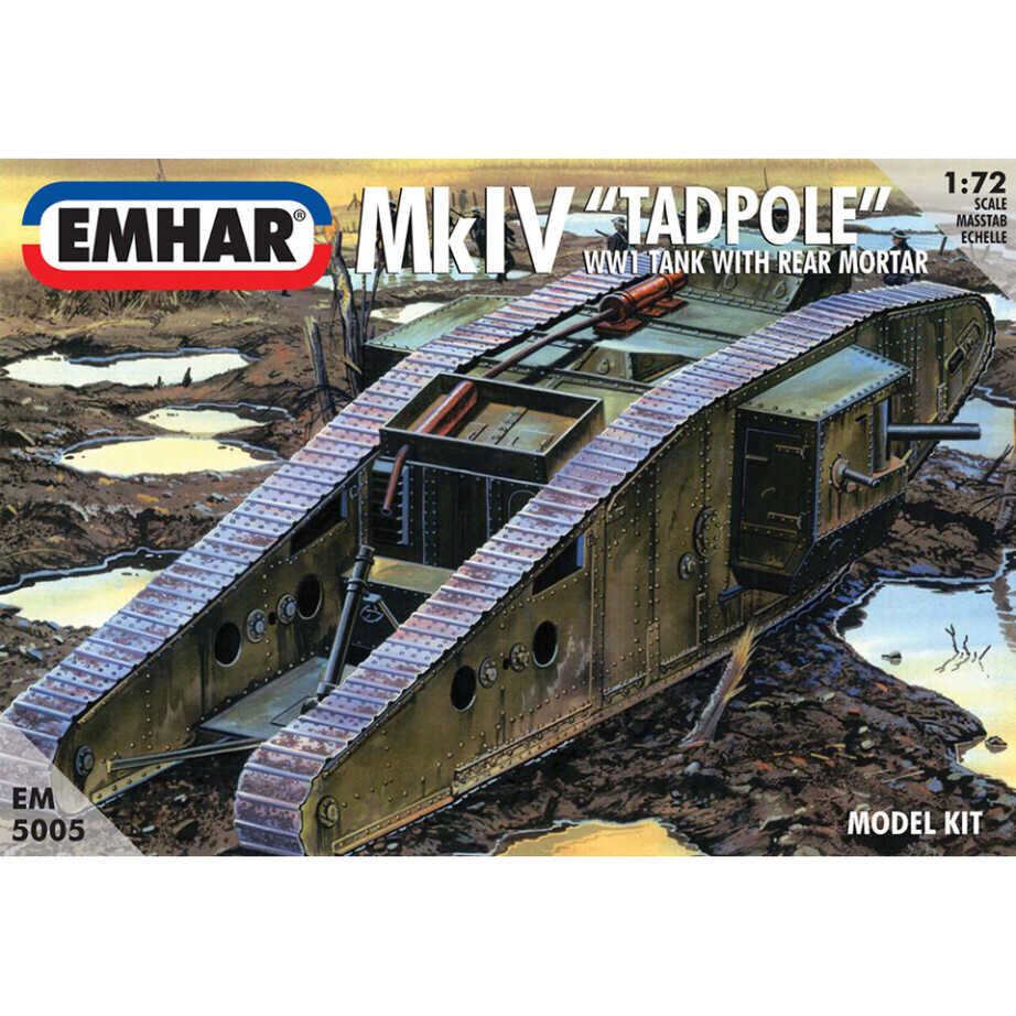 WWI TADPOLE TANK 1:72