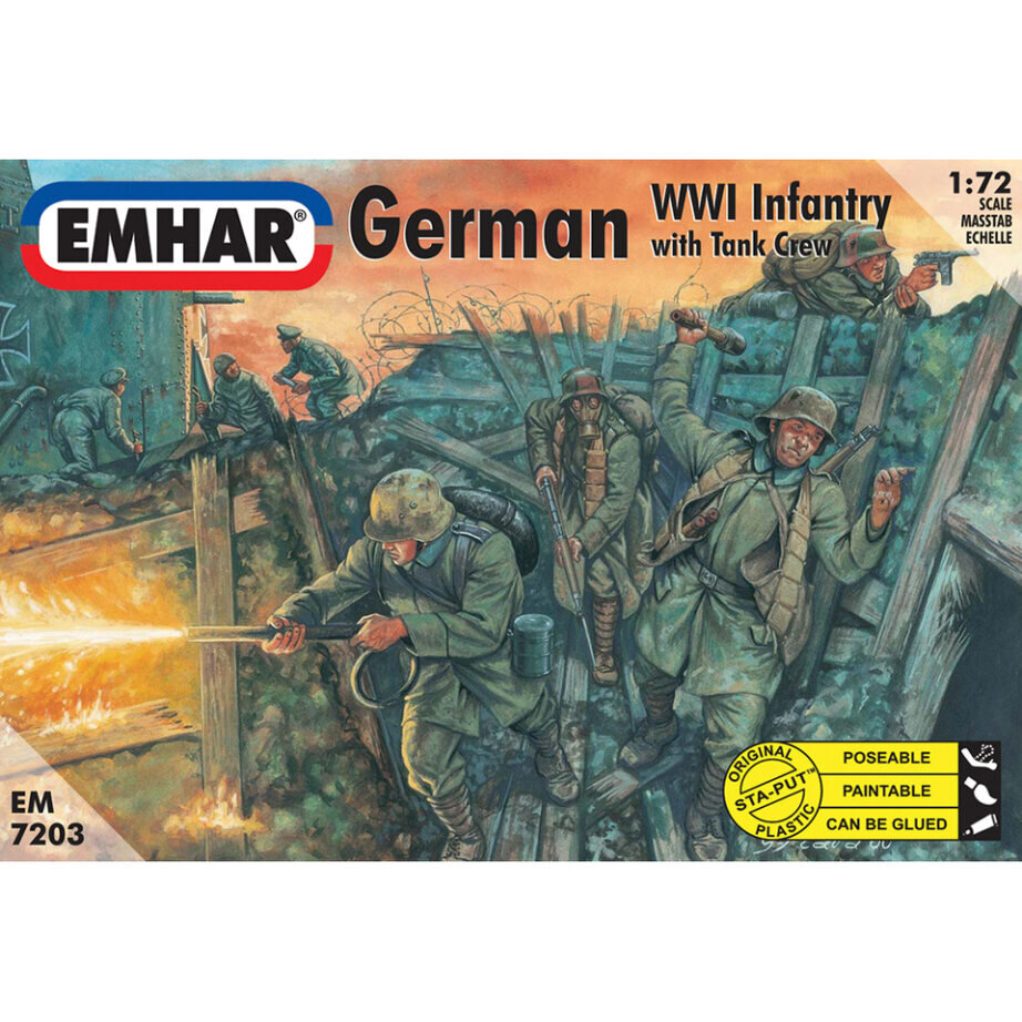 GERM.INF.&TANKCR.WW1 1:72