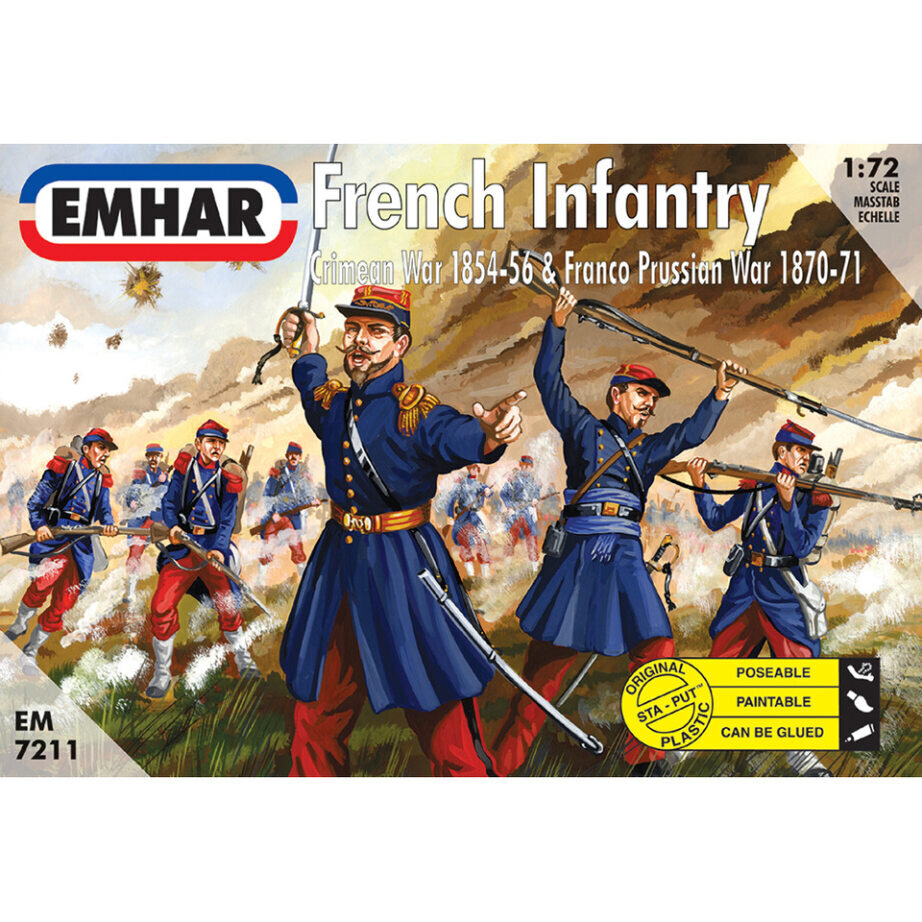 CRIM.FRENCH INFANTRY 1:72
