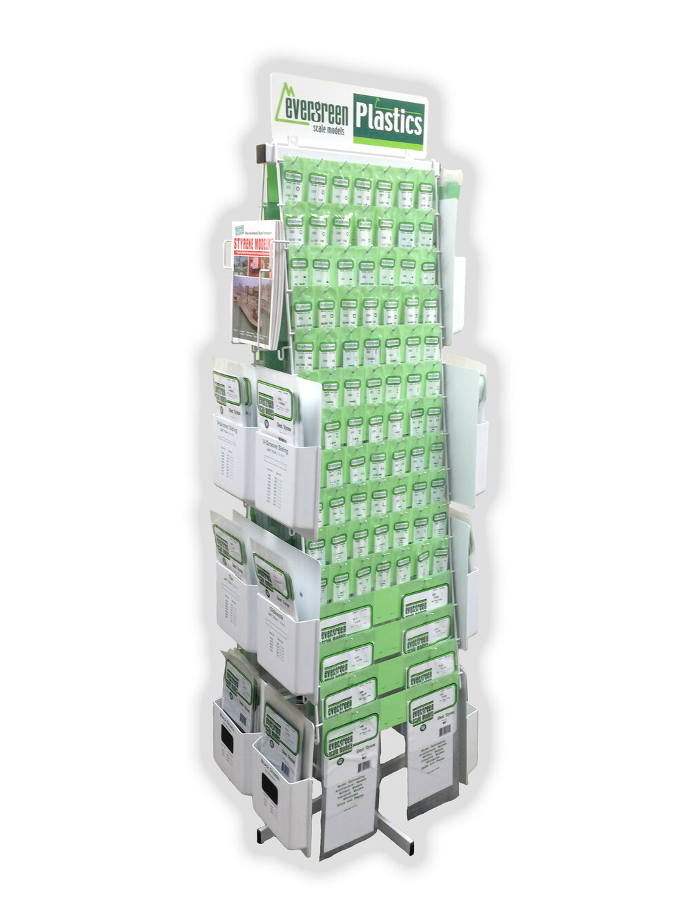 Standard Floor Rack Assortment (packed in 3 cartons - 1 ctn rack and 2 ctns of product) - #53 merchandisers include upgrades (53A and 53C)