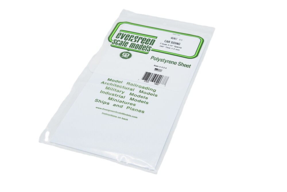 Gegroefd - 1mm dik - O car siding