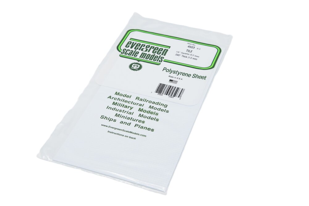 Tegelprofiel - 1 mm dik - Vierkant 3.2